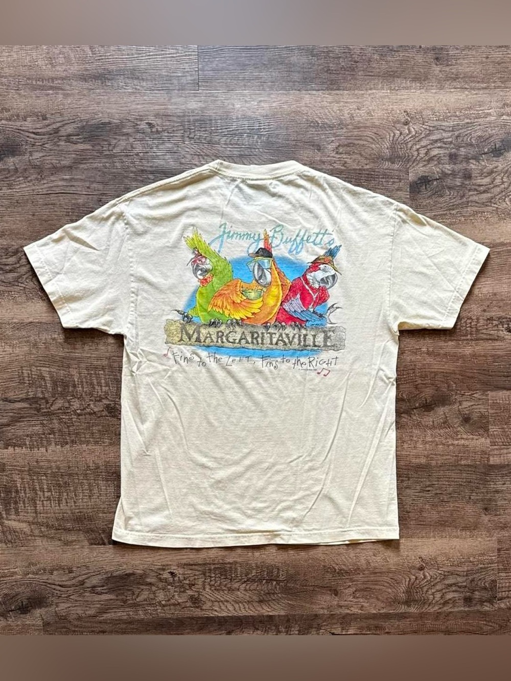 Vintage 1997 Jimmy Buffetts Margaritaville Key West Shirt Mens XL Retro Beach